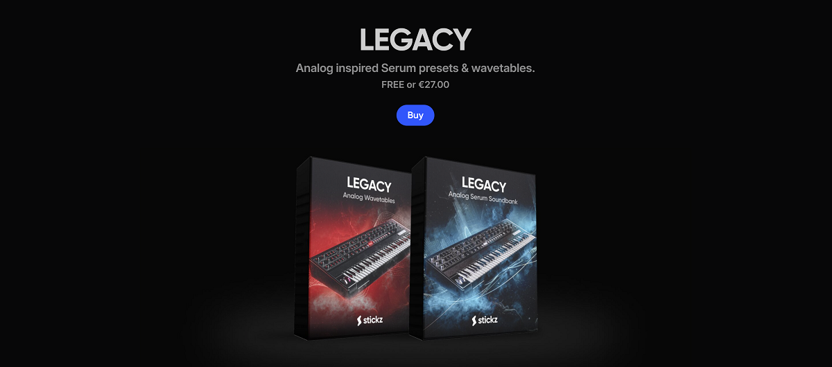 【EDM多风格硬件模拟血清预设包】Stickz Legacy Serum Presets
