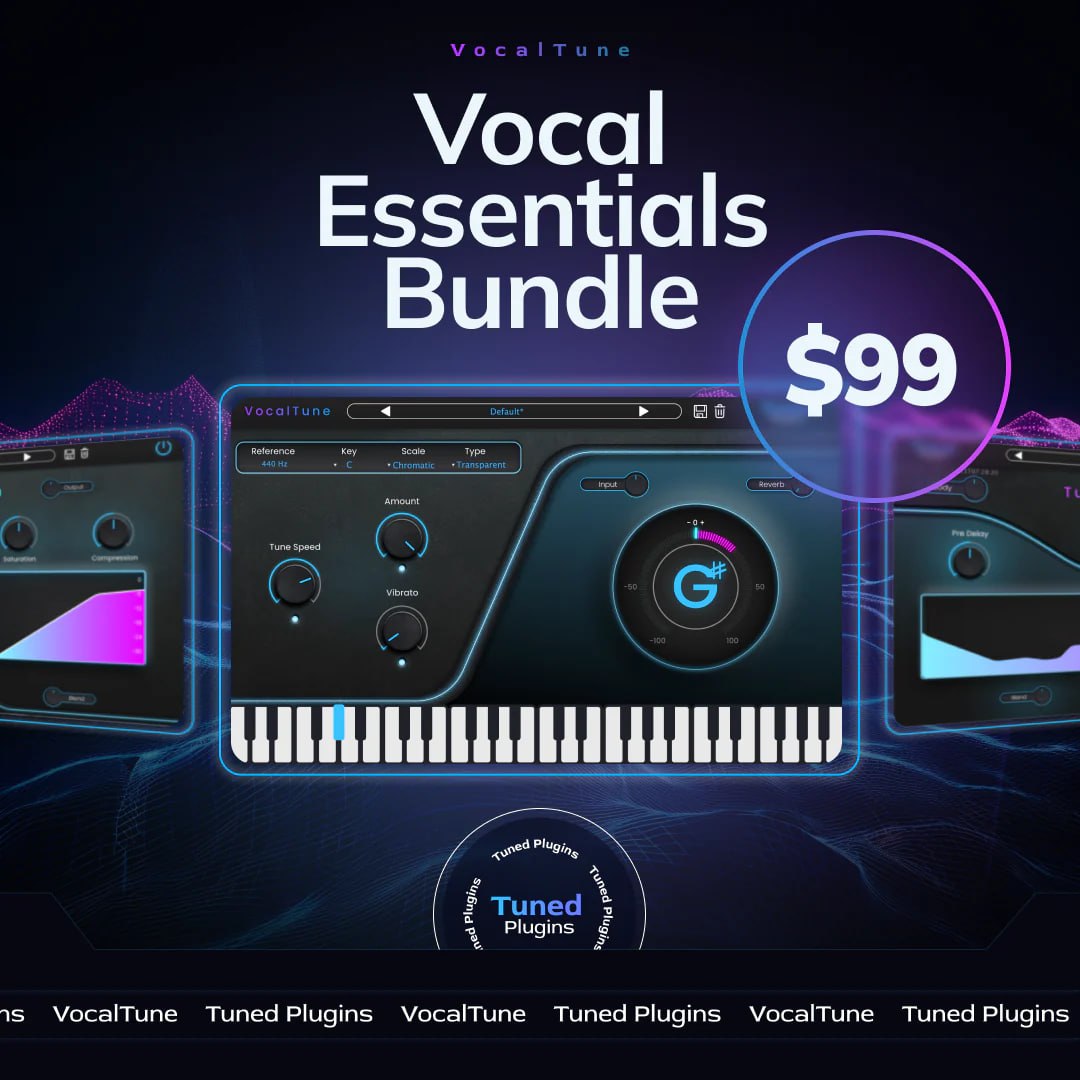 【多功能人声制作插件套装】Tuned Plugins – Everything Bundle 2024