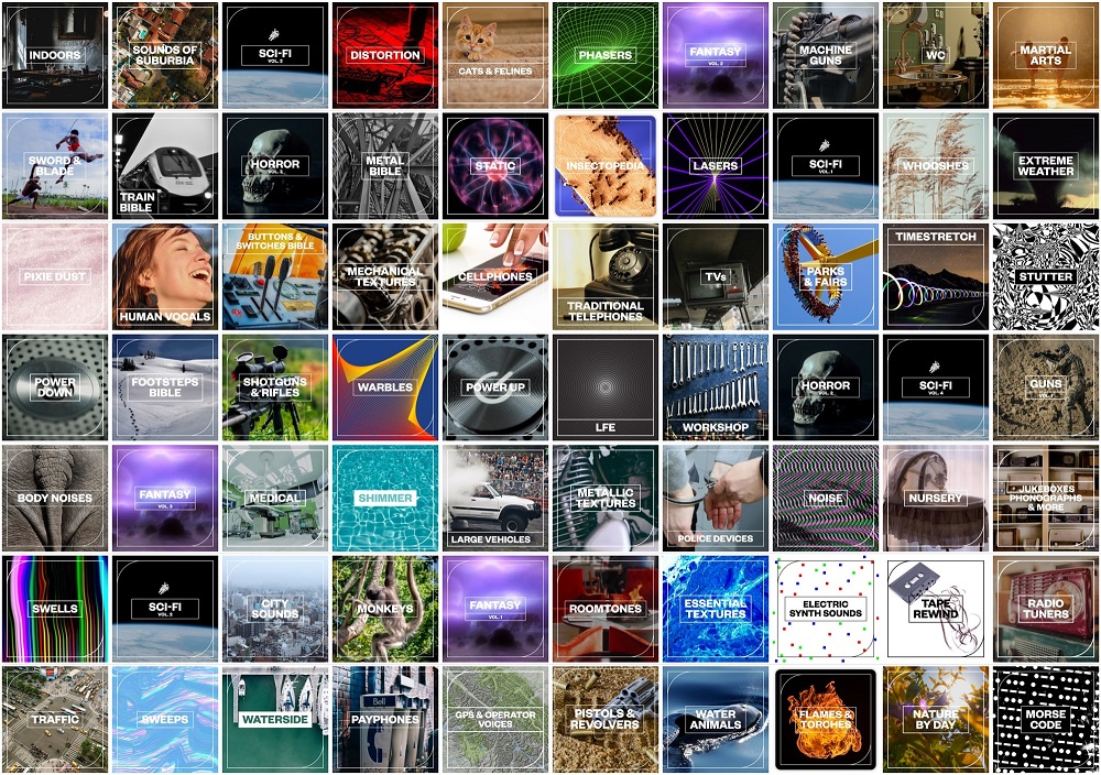 【Blastwave FX厂牌影视后期制作音效采样合集2025】Blastwave FX Sample Collection Vol.1