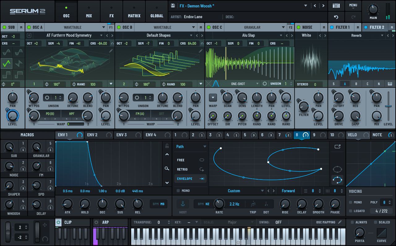 【Xfer Records Serum2电子合成器完整版+预设】Xfer Records Serum V2.0