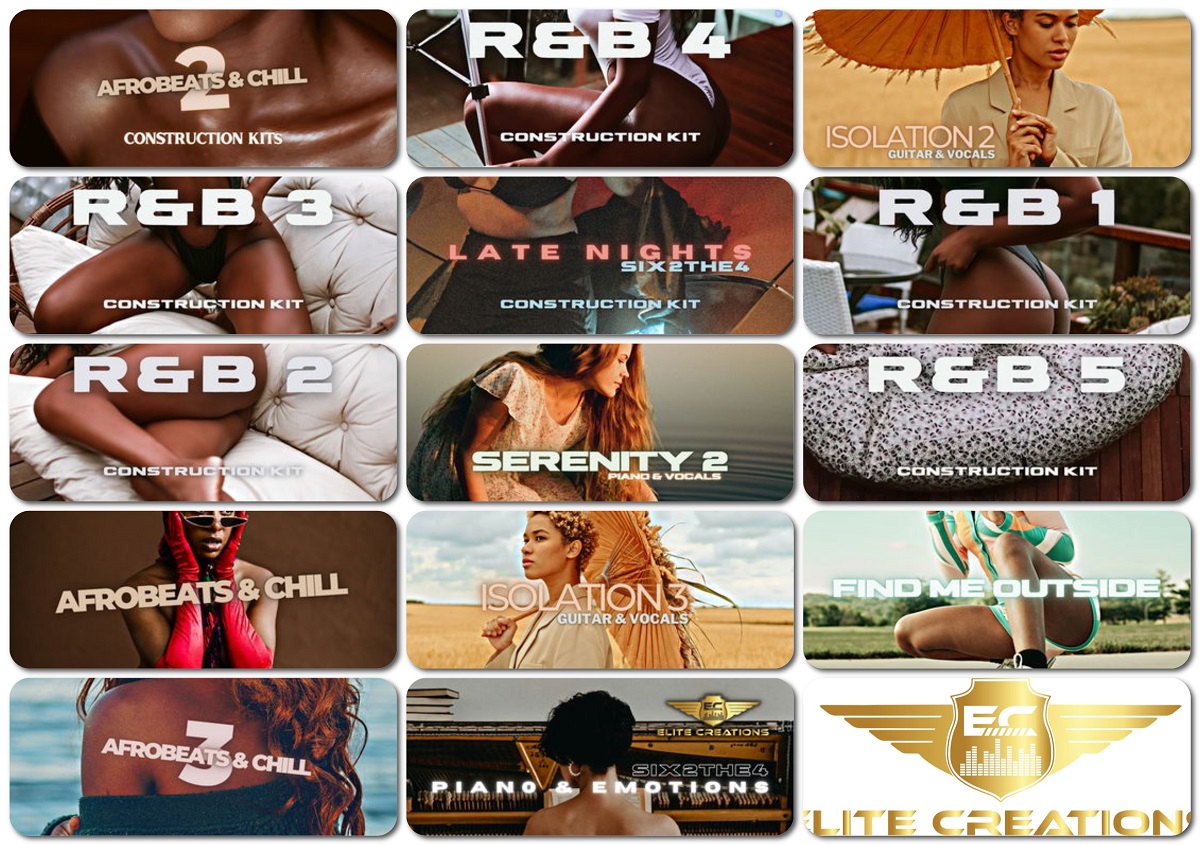 【Chill&RnB多风格采样包合集2025】Elite Creations Sample Collection