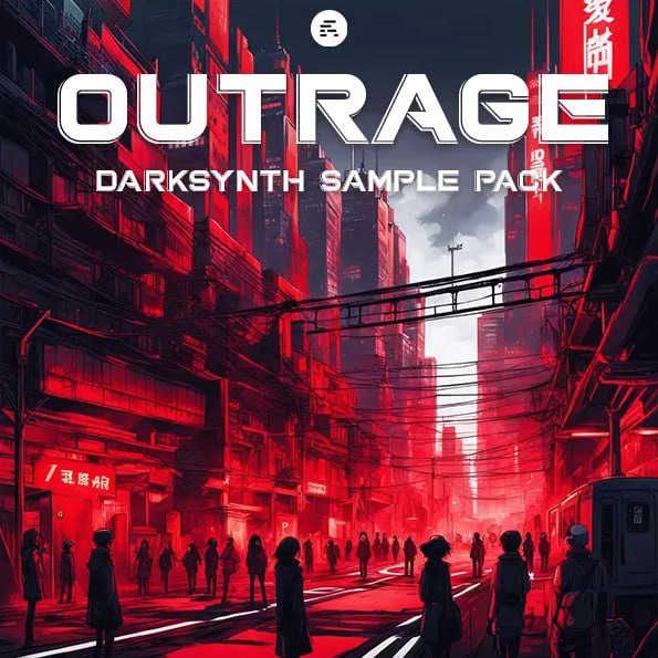 【赛博朋克风格采样包】TP Audio OUTRAGE Darksynth Sample Pack