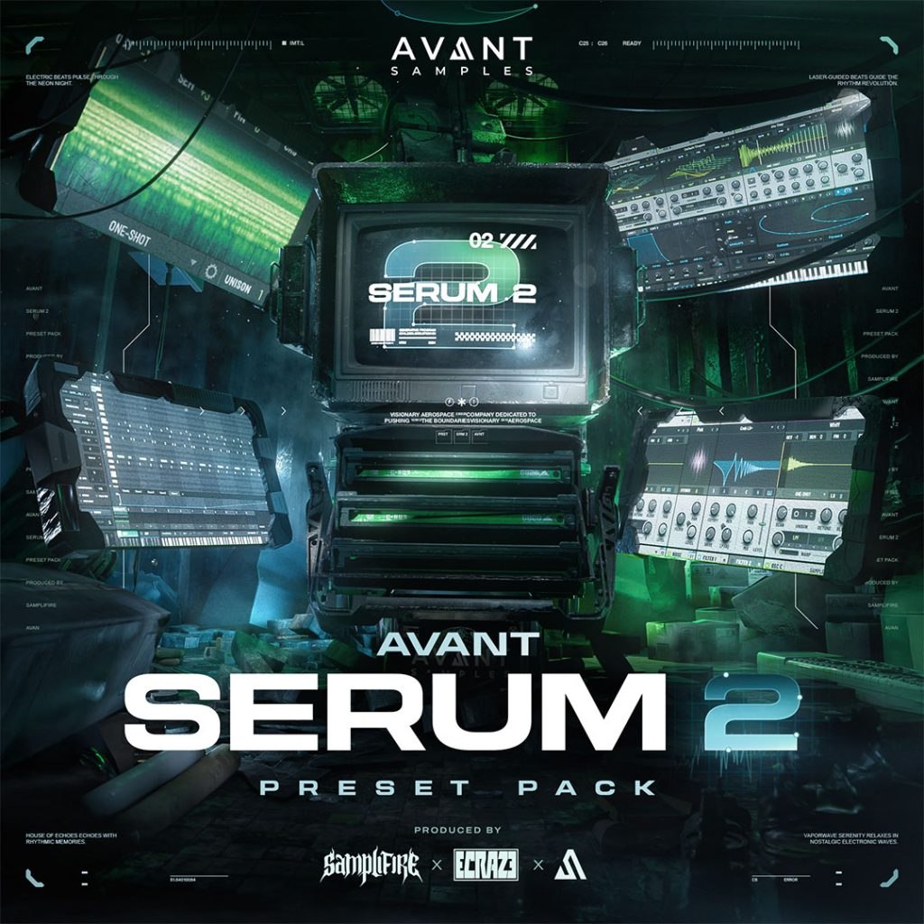 【Tearout&Dubstep多风格Serum2预设包+工程】Avant Samples – Avant Serum 2 Vol.1