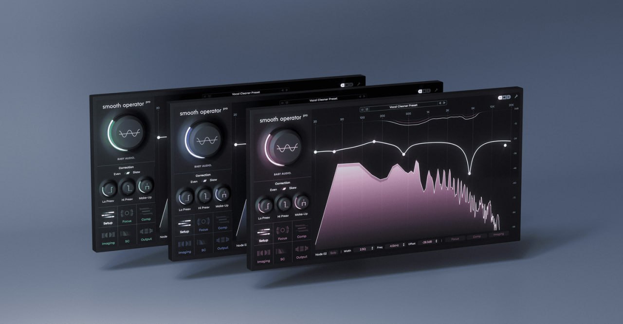 【多精度EQ频率消除混音插件专业版】BABY Audio – Smooth Operator Pro v1.0