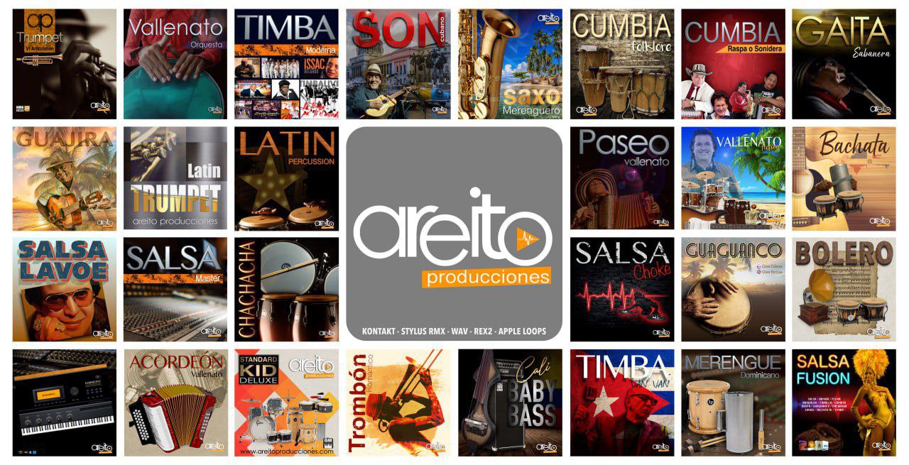 【Areito Producciones厂牌EDM多风格采样乐器合集】Areito Producciones Bundle 2025