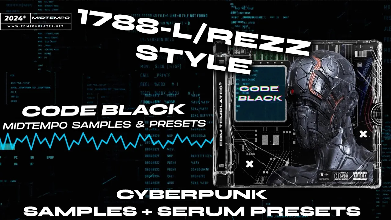 【Midtempo多风格采样包】EDM Templates – CODE BLACK MIDTEMPO SAMPLE