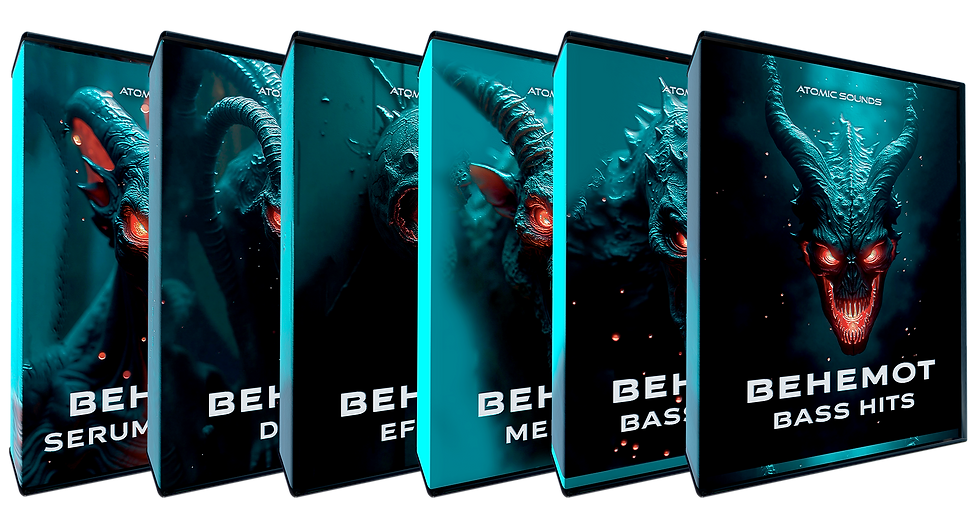 【Riddim&Tearout多风格采样包】Atomic Sounds – BEHEMOT Collection