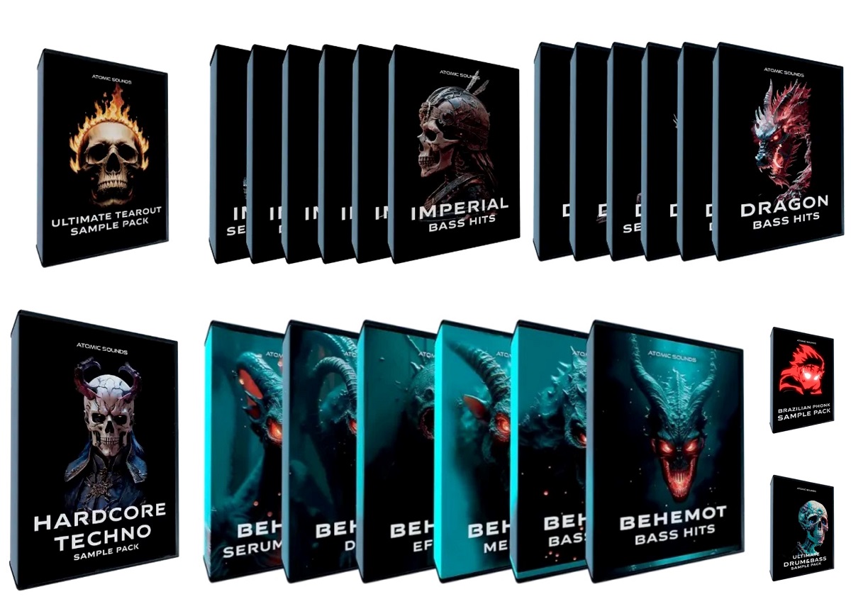 【Tearou&Dubstep多风格采样包合集】Atomic Sounds Sample Collection