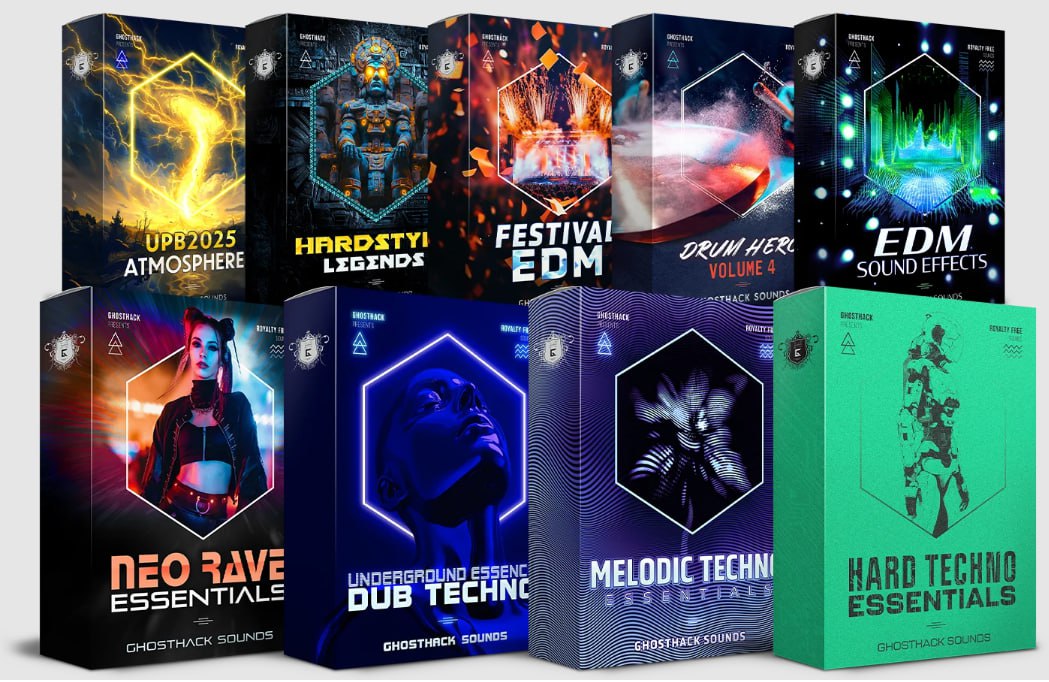 【EDM多风格采样捆绑包】Ghosthack – Ultimate Techno Bundle 2025