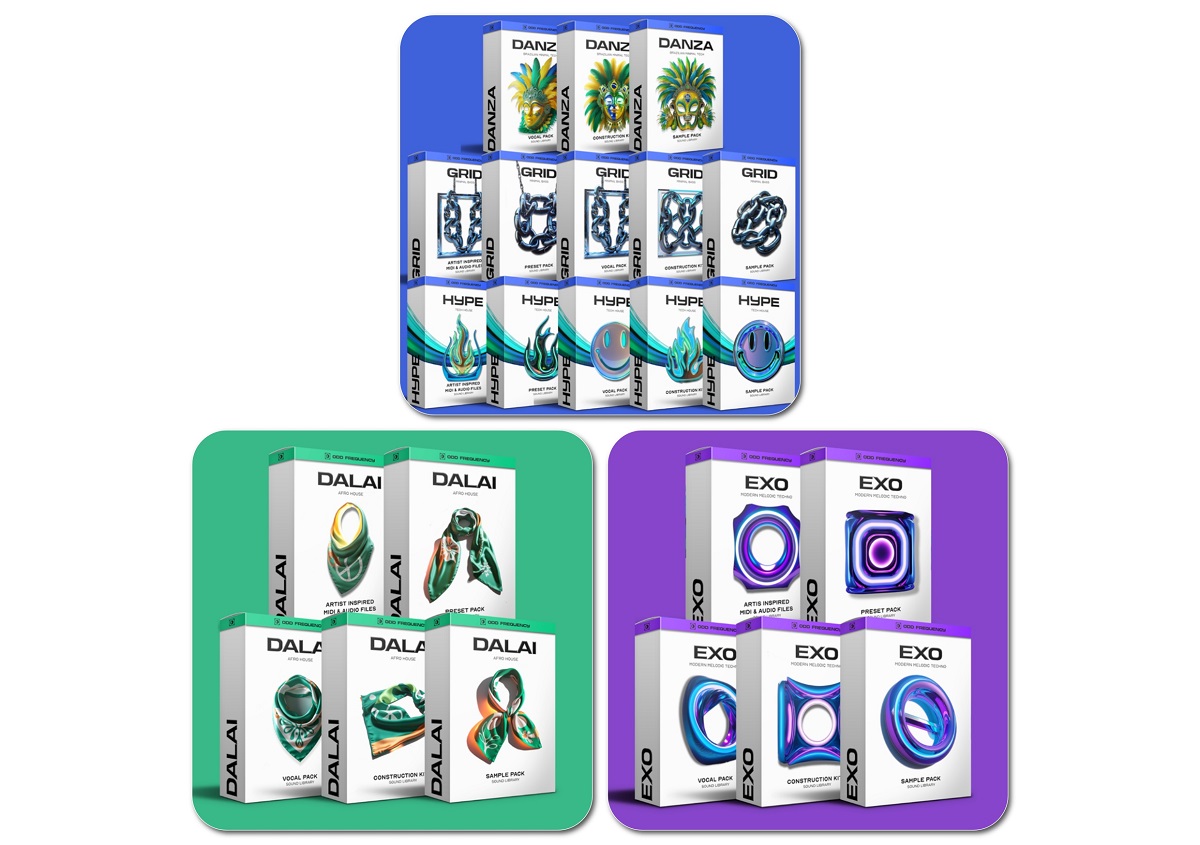 【Afro House&Melodic Techno多风格采样捆绑包套装】Odd Frequency Sample Bundle 2025