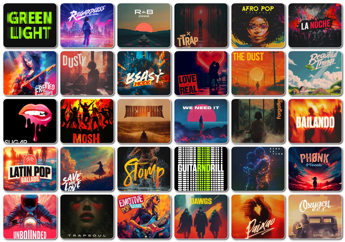 【Producer Loops 厂牌EDM多风格采样包合集2025.7】Producer Loops Sample Collection Vol.1