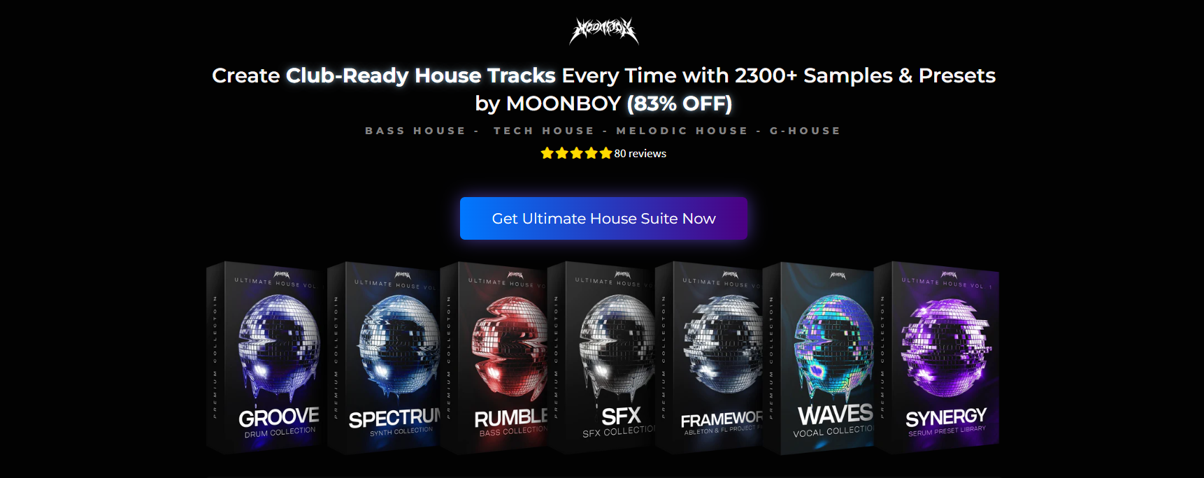 【Bass House & Tech House多风格采样包】Moonboy – Ultimate House Collection