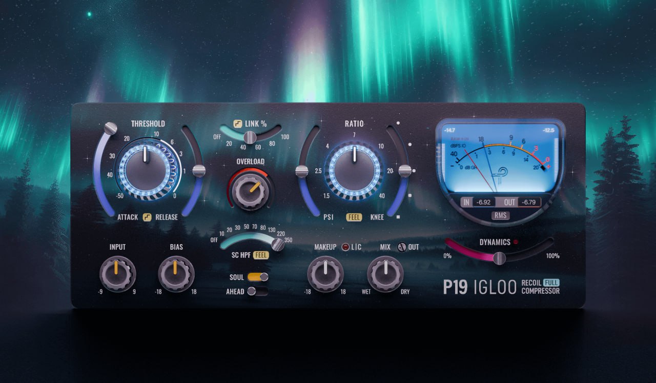 【人声峰值压缩插件】Pulsar Modular P19 Igloo v1.0.1（Win）