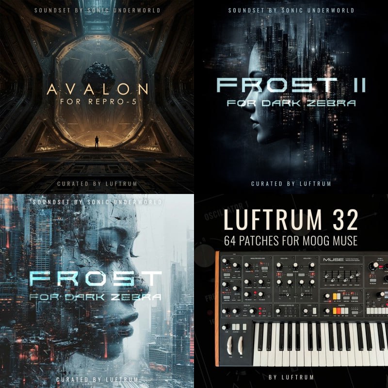 【电影&宇宙氛围U-He合成器预设包】Luftrum Presets Collection