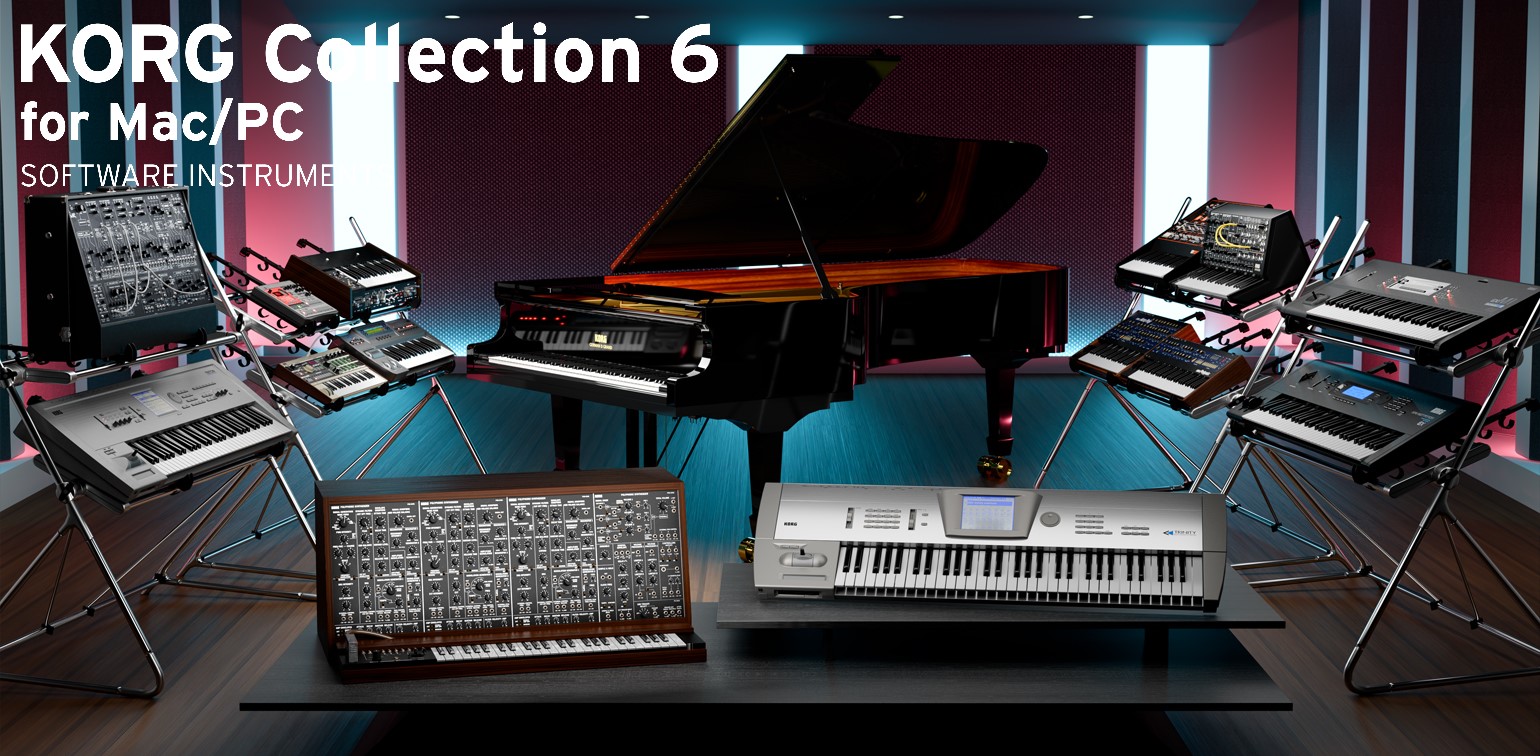 【硬件模拟建模合成器】KORG Collection 6 v6.0.0 + Factory Data（WIN&MAC）