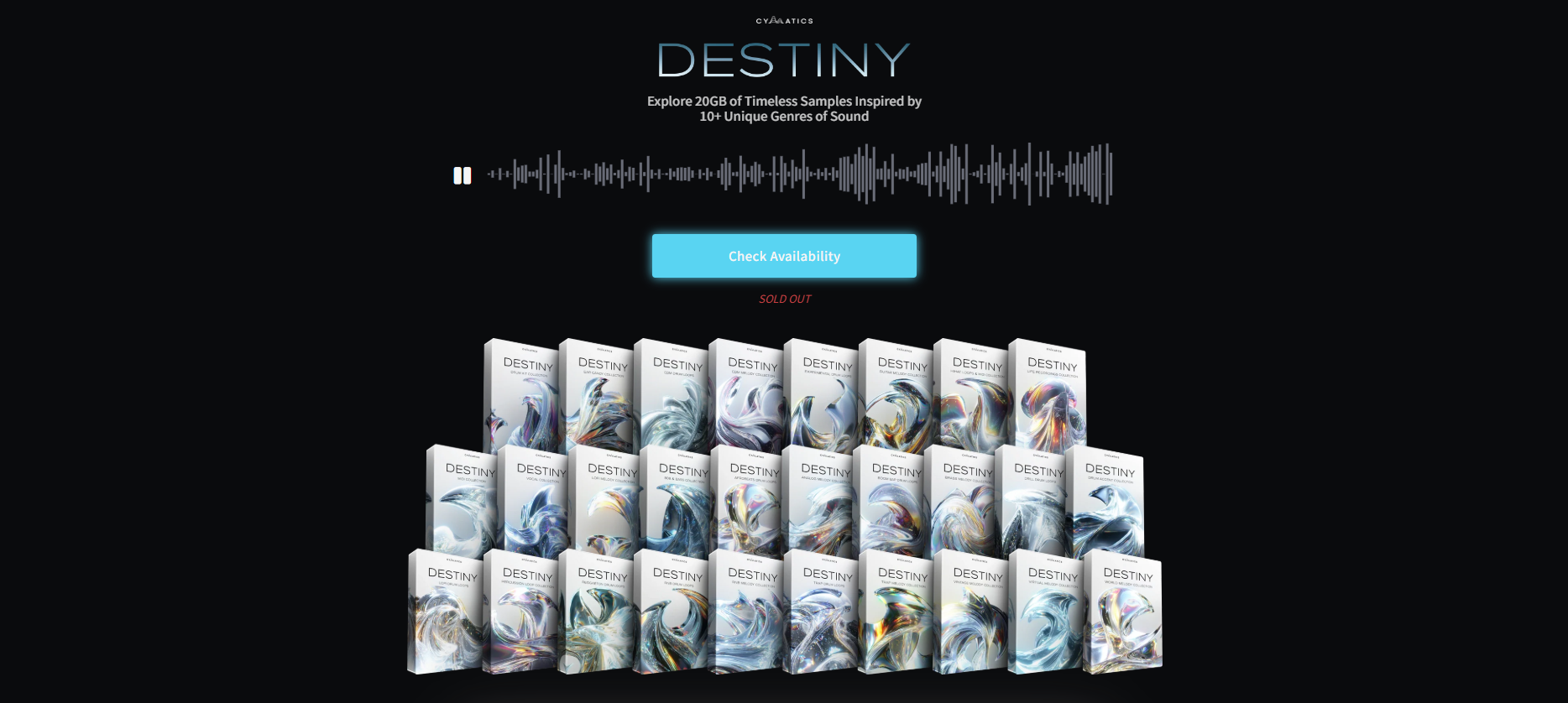 【Cymatics厂牌R&B&Trap多风格采样包】Cymatics – DESTINY Production Suite 【Cymatics厂牌R&B&Trap多风格采样包】Cymatics – DESTINY Production Suite