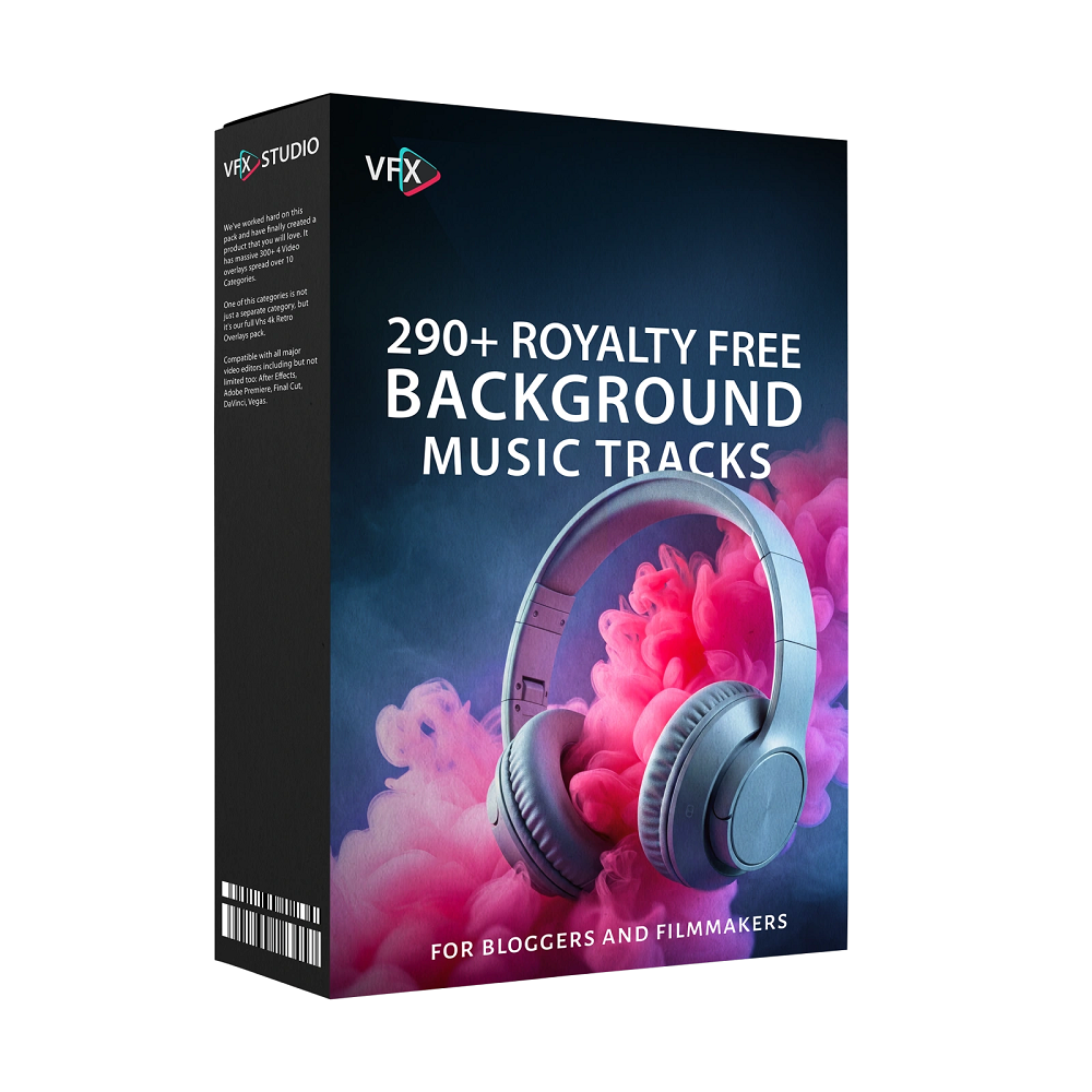 【电影&广告宣传背景音乐包】Vfx Studio 290+ Royalty Free Background Music Tracks