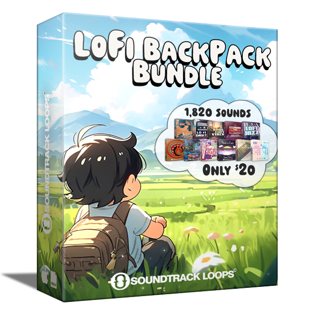 【LoFi多风格采样套件包】Soundtrack Loops – Lofi Backpack Bundle