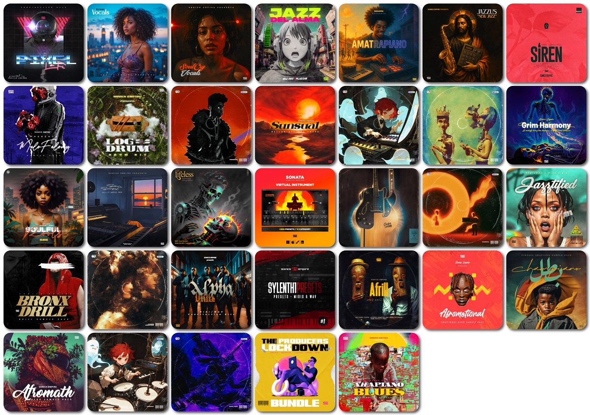 【Sonics Empire厂牌Soul&Rnb多风格采样包合集】Sonics Empire Sample Bundle 2026