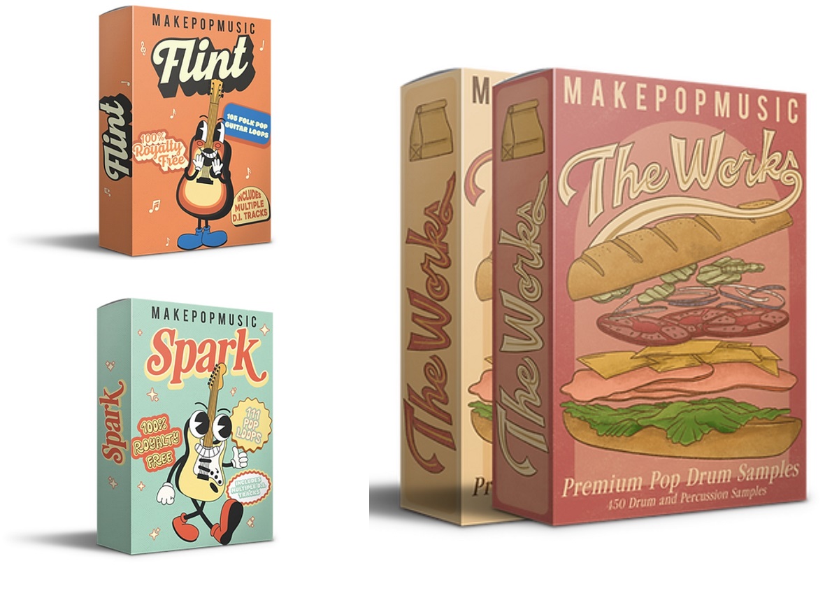 【Pop音乐制作吉他采样包】Make Pop Music The Works Bundle 1-3